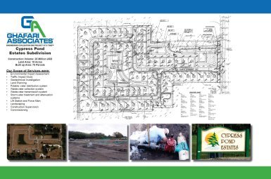 Cypress Pond Estates Subdivision