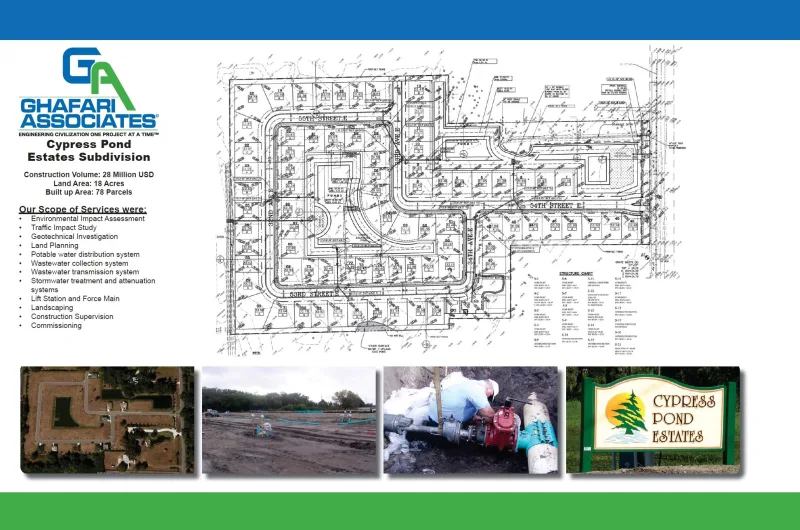Cypress Pond Estates Subdivision